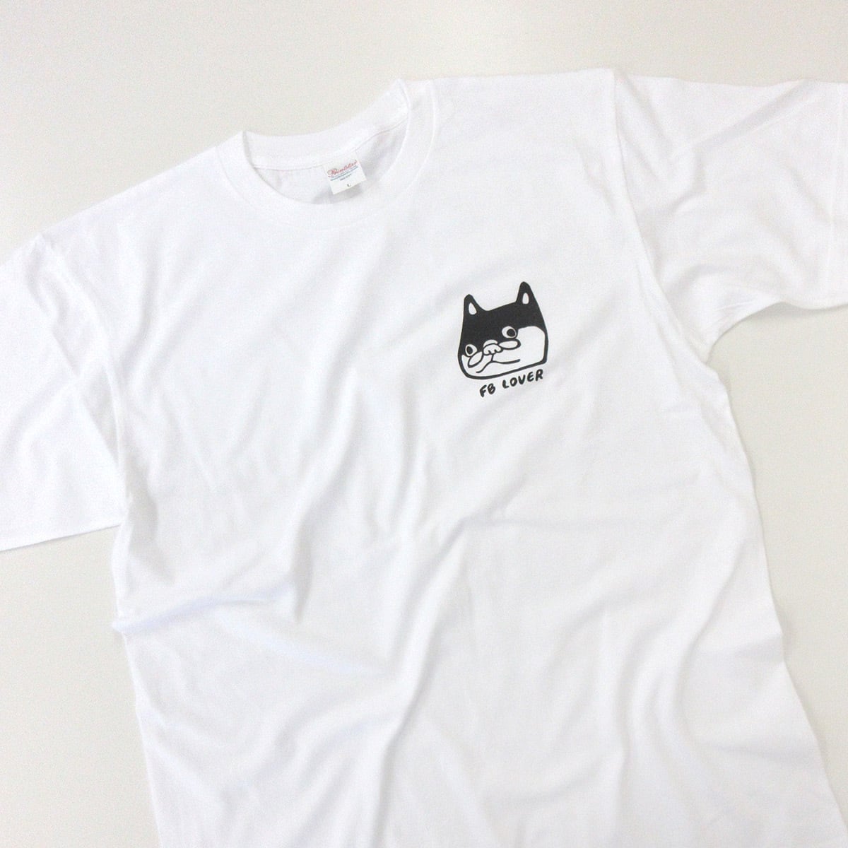 おとぼけ フレブル Tシャツ ワンポイント dog62 犬 ブヒ フレンチブルドッグ 服 ゆるい イラスト おもしろ Tシャツ