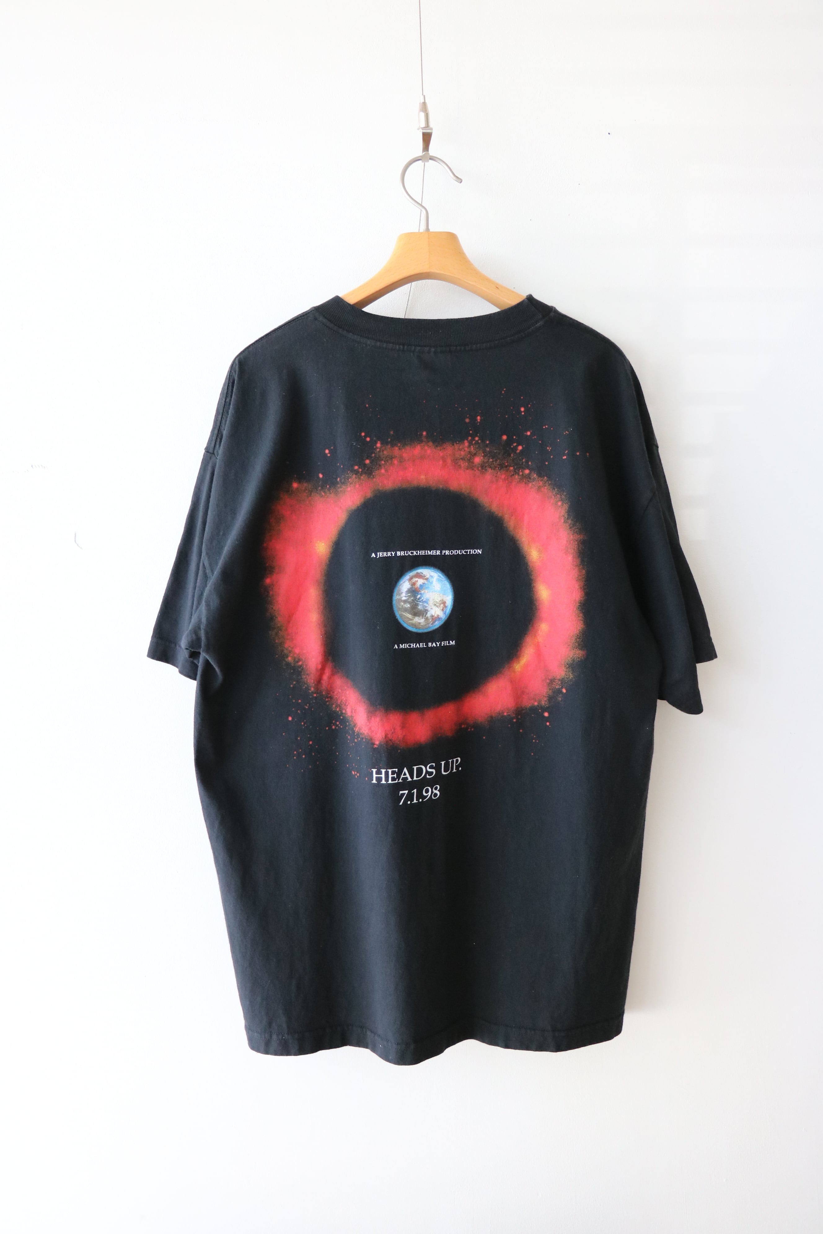 【古着・レア】映画「アルマゲドン」Tシャツ 人気 95f5b15ea0b8f8d69fa3ee27482458