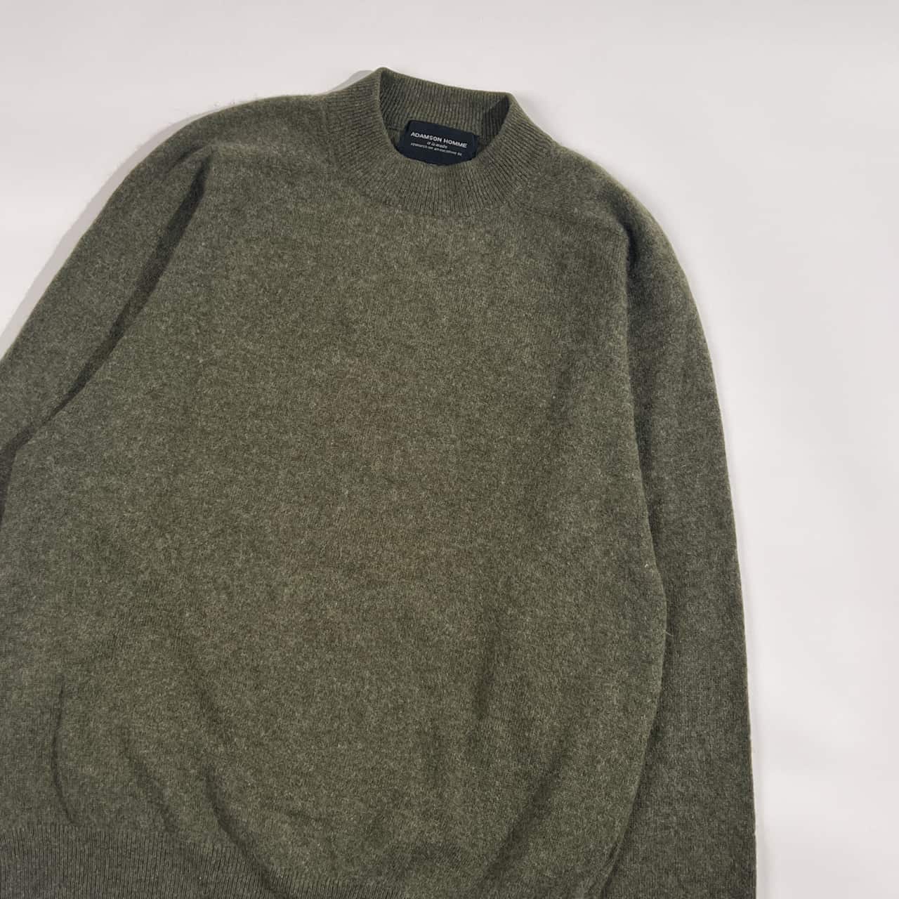 カシミヤ100% ADAMSON HOMME アダムソンオム ニット セーター M