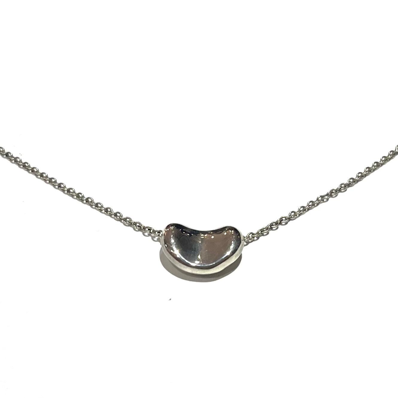 TIFFANY&CO.】2515 幸福ミニビーン ネックレス／Elsa Peretti／自然美