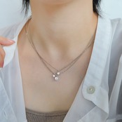 PT ダイヤモンド0.2ct ネックレス