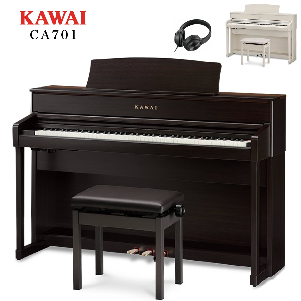 基本送料・組立設置無料】KAWAI CA701｜期間限定9%OFF【ムサシ楽器の