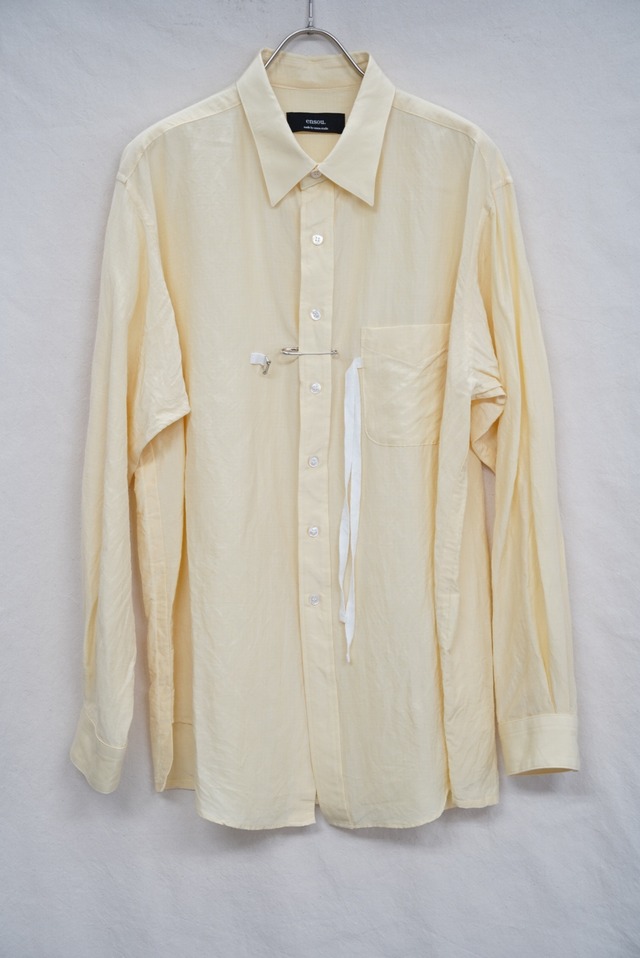 ensou.  / Ribbon Shirt (YELLOW)