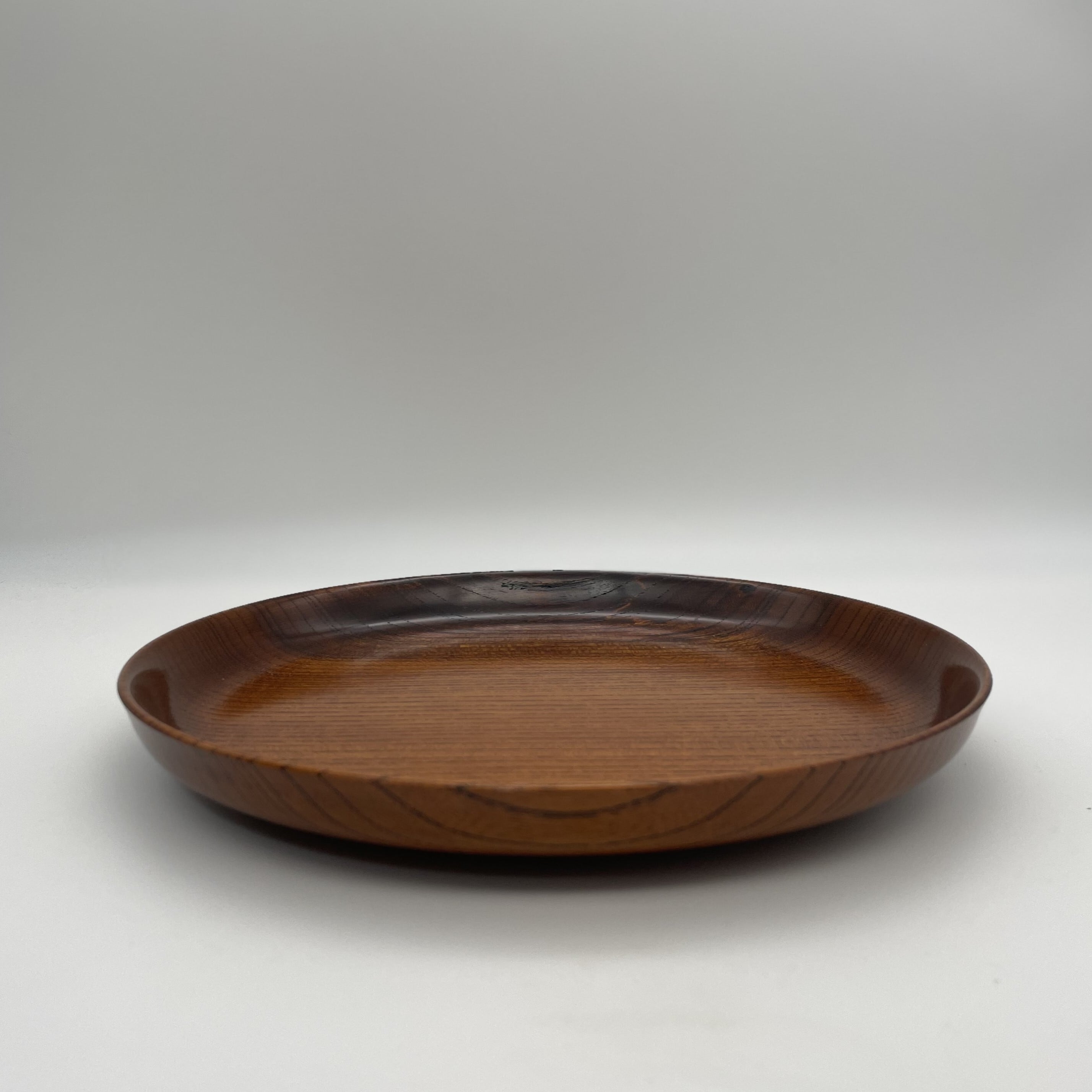欅造干菓子盆 -Zelkova plate 02- | 木漆芸家 太田志保