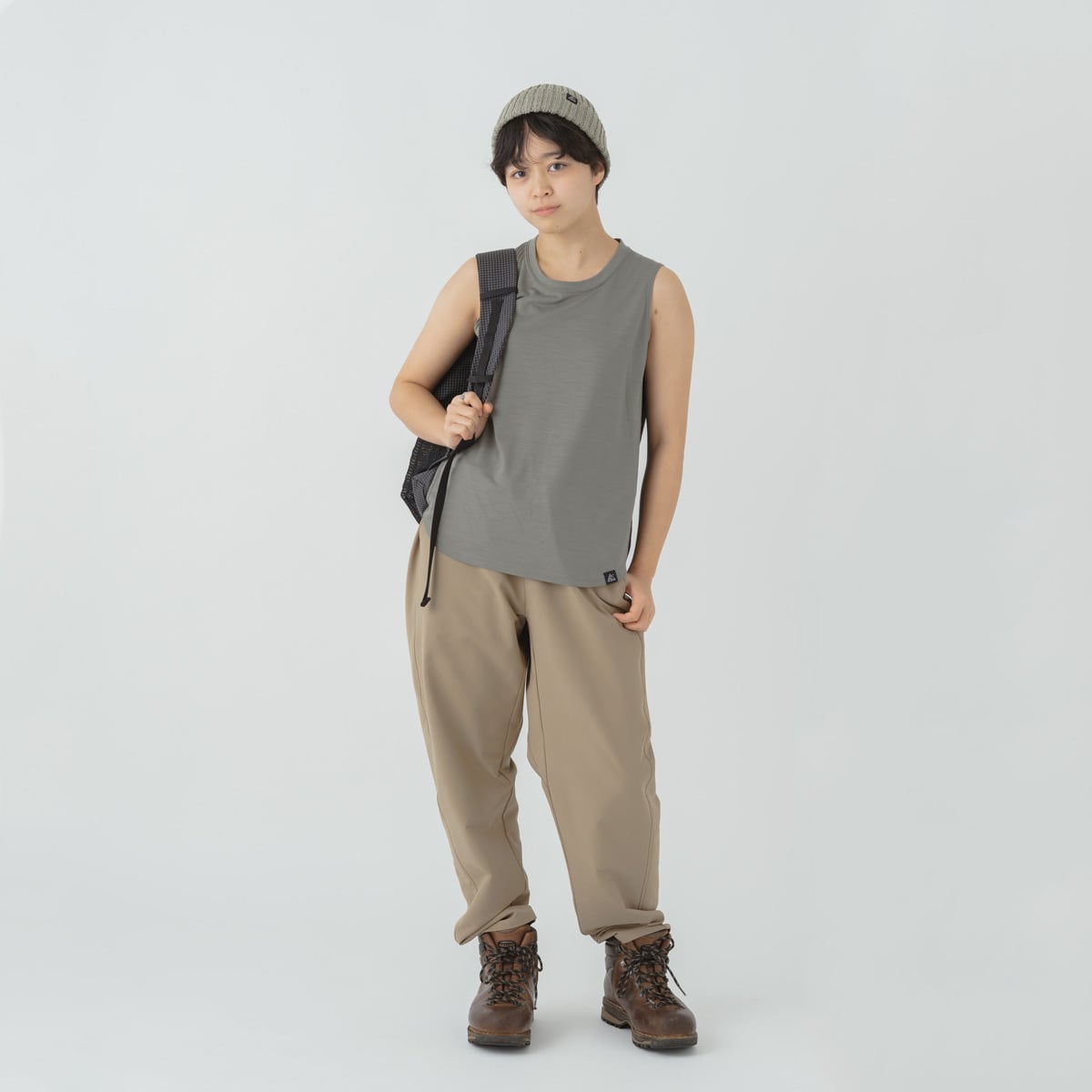 Dry wool Tank Top / ドライウールタンクトップ | outdoor × knit ROUVER