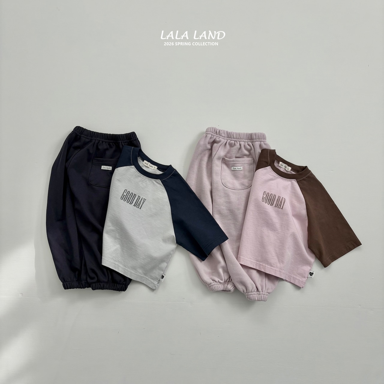 LALALAND 26/SS (Kids)Avenu jogger pants