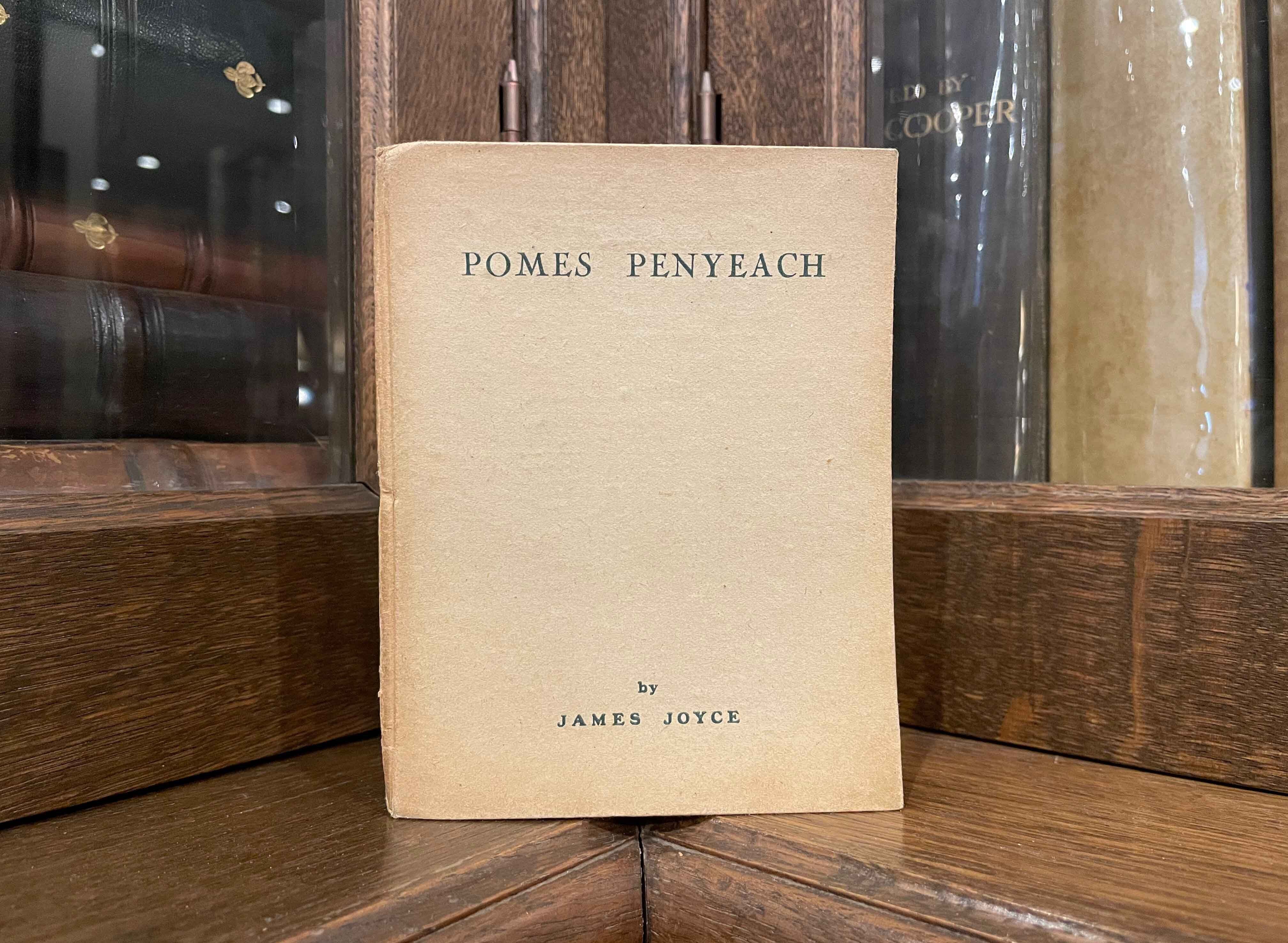 【RA007】Pomes Penyeach / rare book