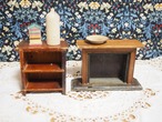 ピアノ、暖炉、ドレッサー他　木製家具6点・小物3点のセット 画像11