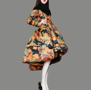 エセリアル・ソーサリー　異素材mixダウンコート　M25106