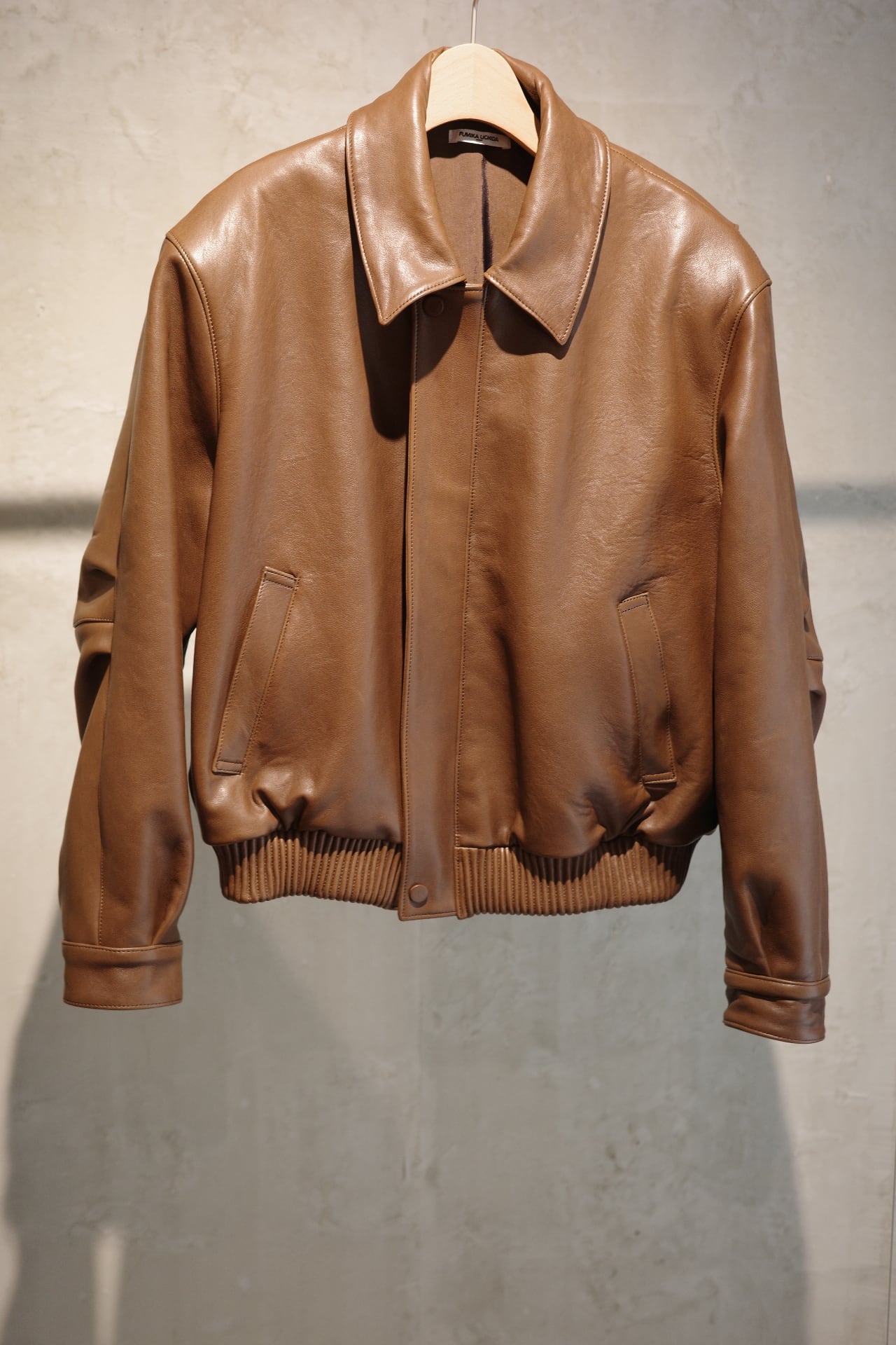 FUMIKA_UCHIDA/SHEEP LEATHER BLOUSON | ikasa.