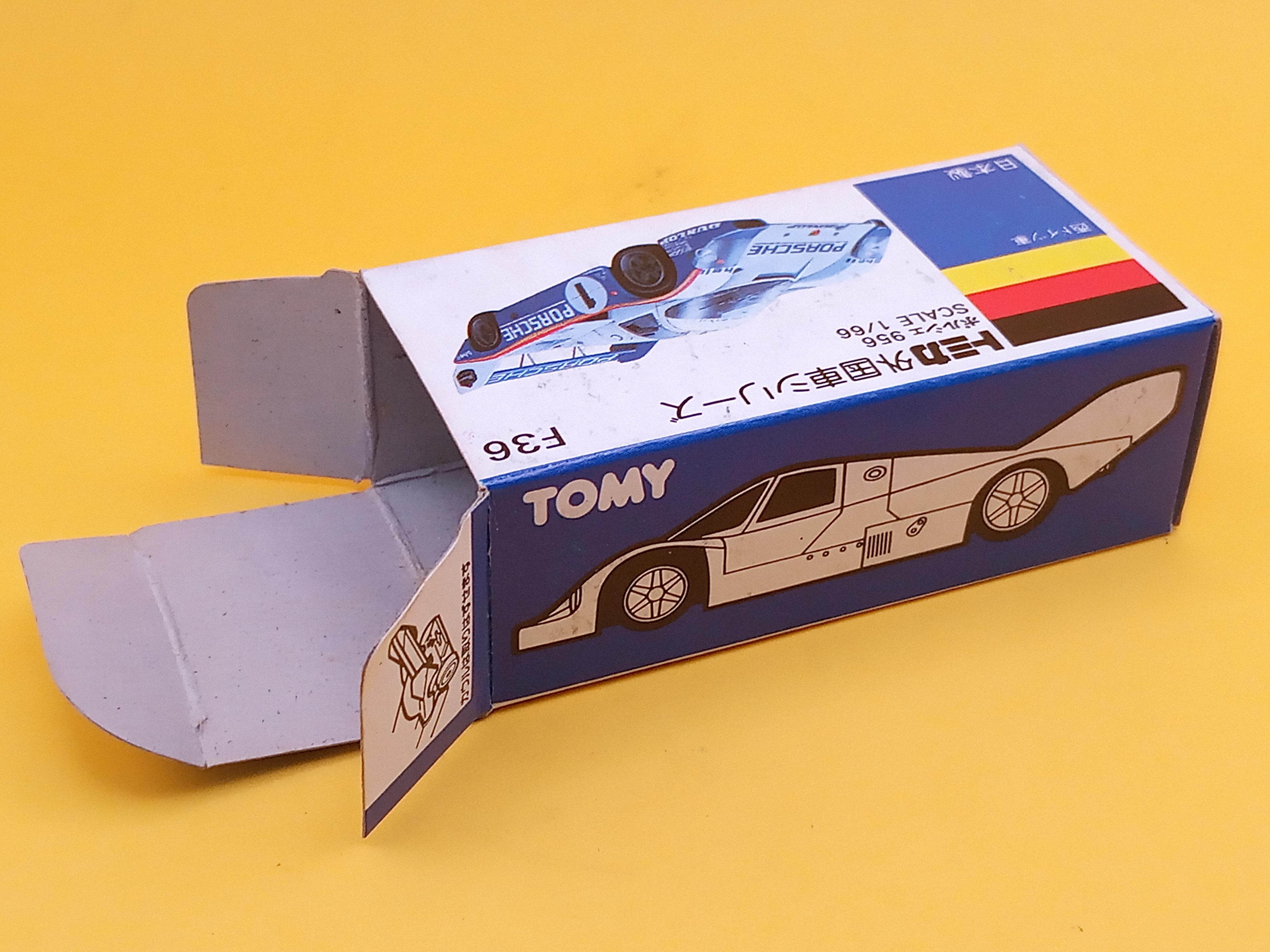 トミカ 日本製 青箱 外国車シリーズ F36ポルシェ956