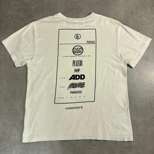CAREERING 2017 エキシビション Tシャツ ホワイト