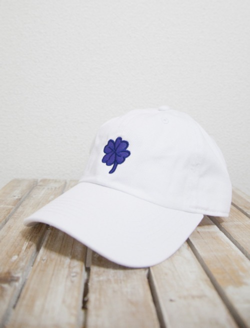 【WATERPARKS】Clover Dad Hat (White)