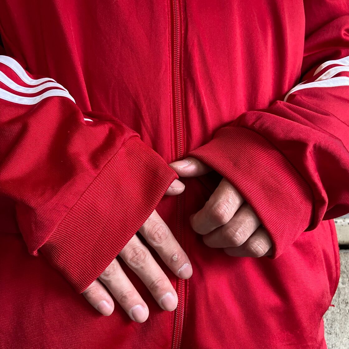 adidas アディダス サイドライン ハイネック トラックジャケット 