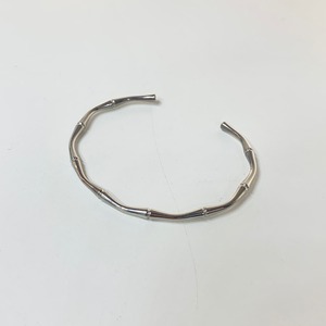 COMME JEWELRY" BAMBOO BANGLE"SILVER