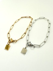 Paperclip Chain Bracelet