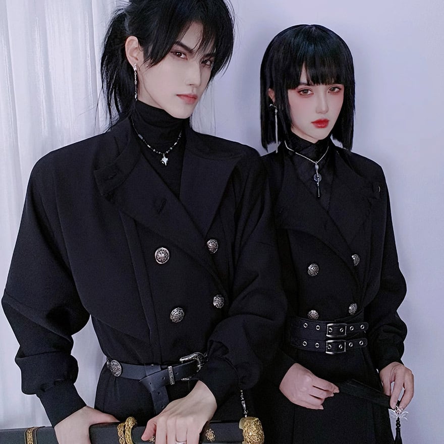 ミリタリーロリータ ロングコート 軍服×男装 イベント向け｜WithU