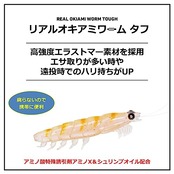 ダイワ(DAIWA) リアルオキアミワーム タフM ケイムラモエビ