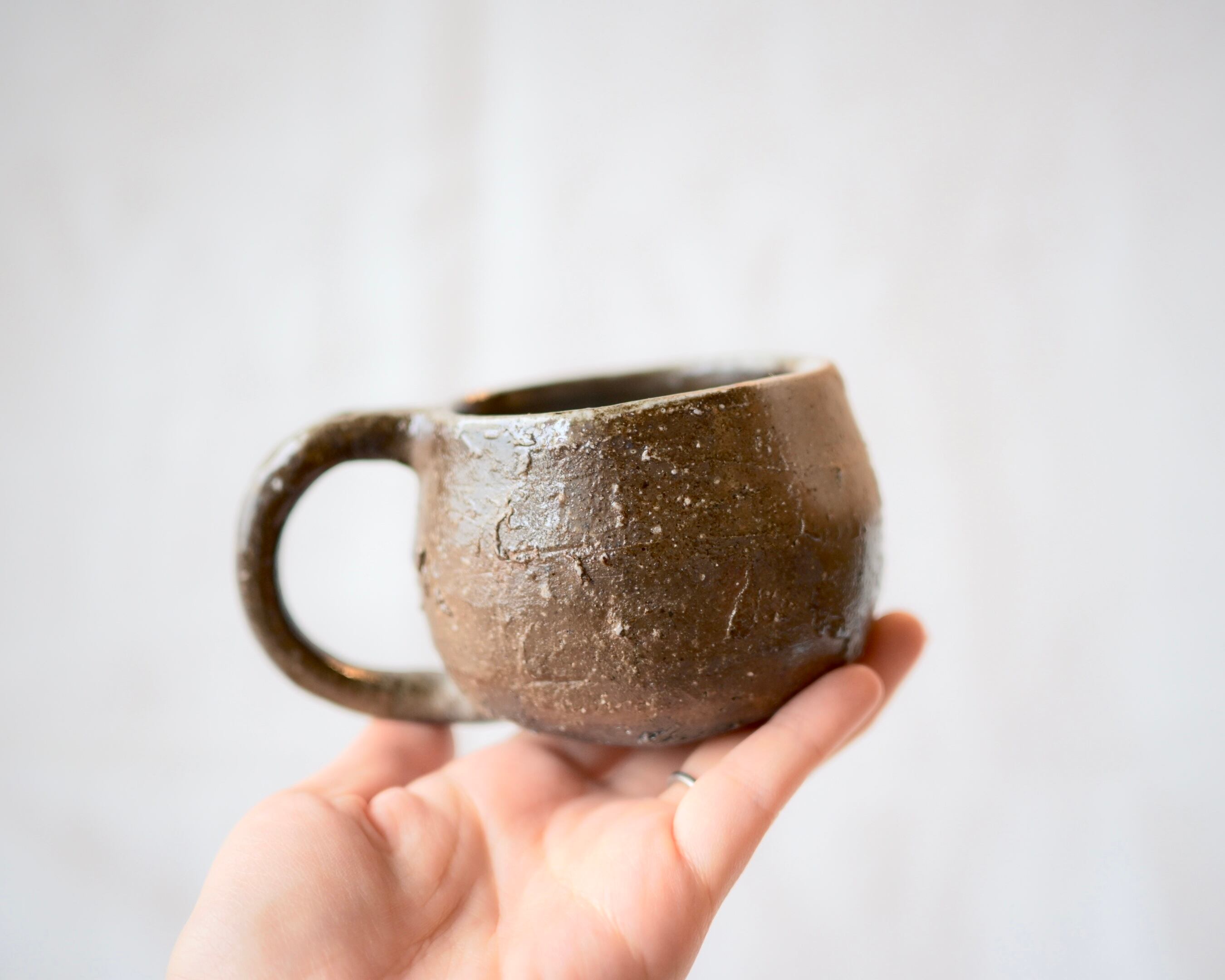 備前焼マグD / 大石 茜 | かがまぐ|アナタに寄り添うマグカップ専門店