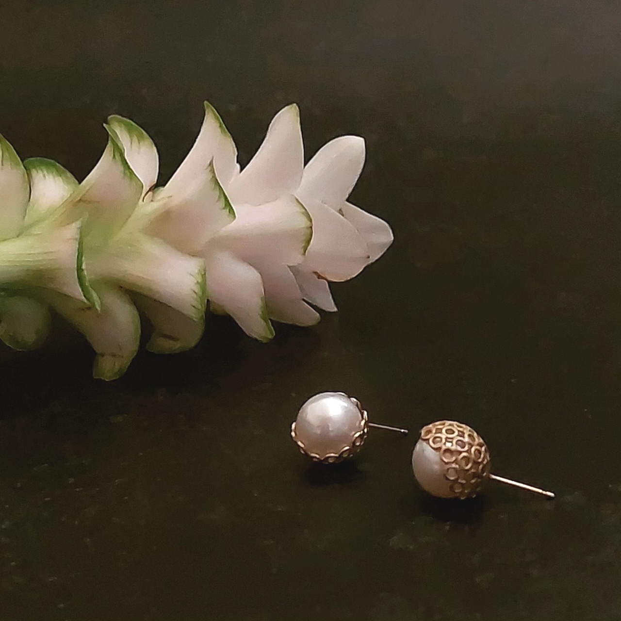 K10 South Sea pearl Earrings