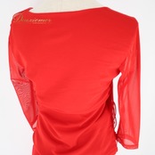 社交ダンス 衣装 スタンダード 上下セット ツーピース レッスンウェア パーティ衣装 レディース 赤 ICHIOKU イチオク Ga-Pong 長袖 派手 2点セット ライブ衣装 フラメンコ 衣装 花飾り 赤系 スカート 伸縮性 おしゃれなデザイン セクシー ダンスウェア カジュアル パフォーマンス用 フォーマル レッド系 パーティ用