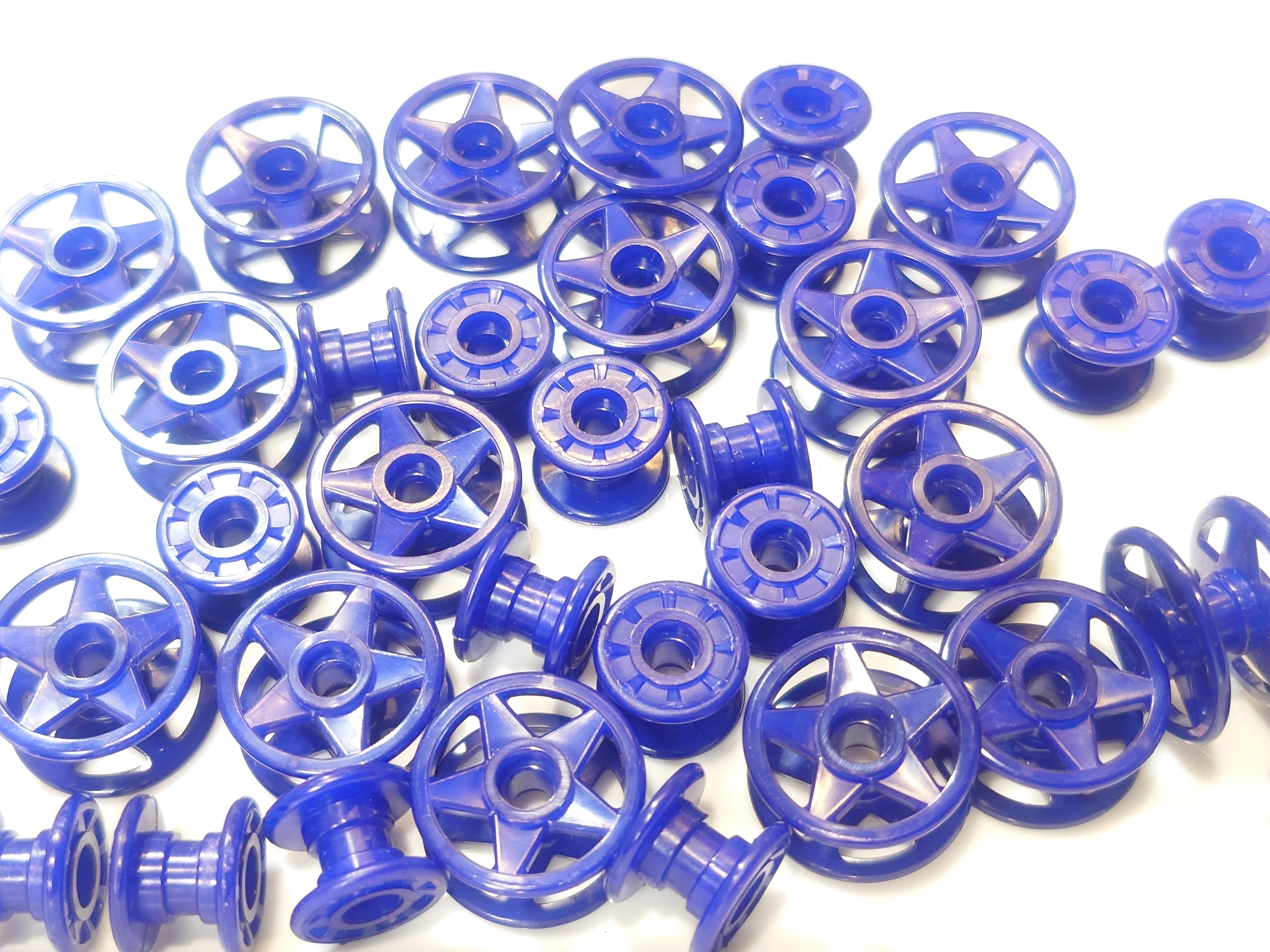 2段低摩擦プラローラー (19-19mm) ブルー 染色品 | atuki SHOP