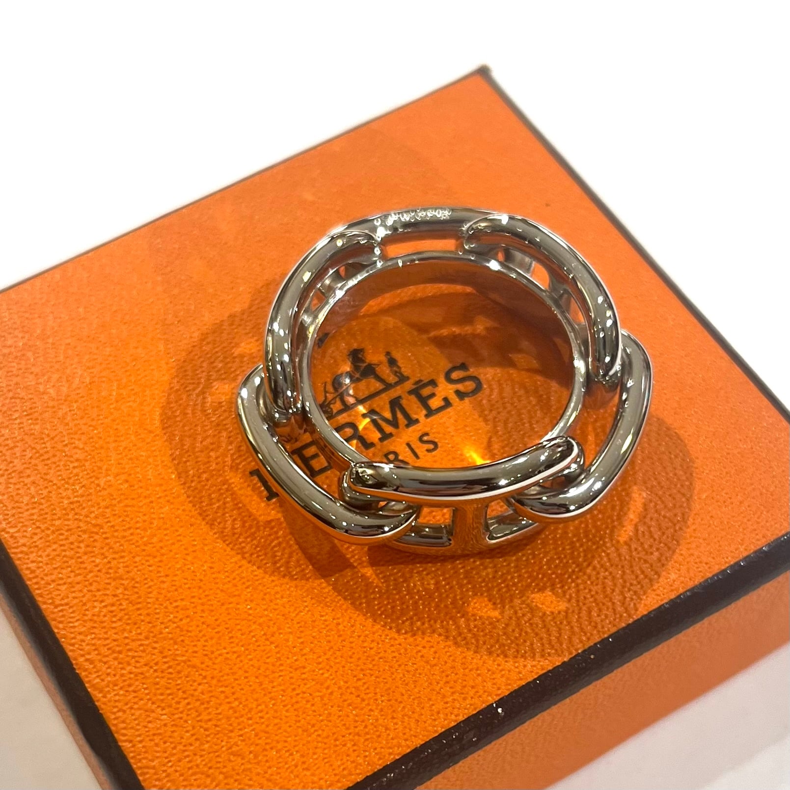 HERMES】2176 アレンジ無限 再入荷 VINTAGE シェーヌダンクル カレ