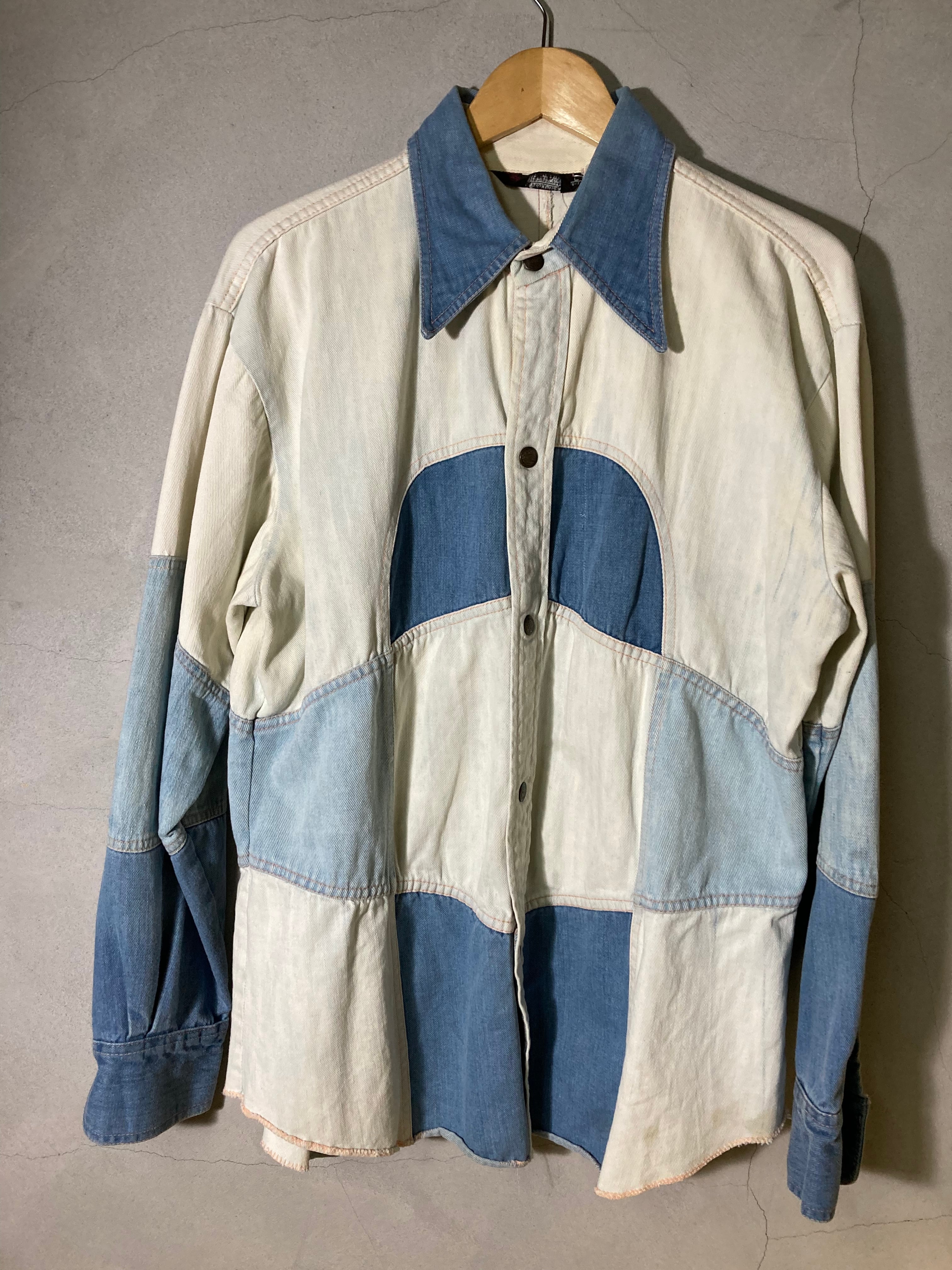 70s CAMPUS DENIME SHIRT  (beady clothing)