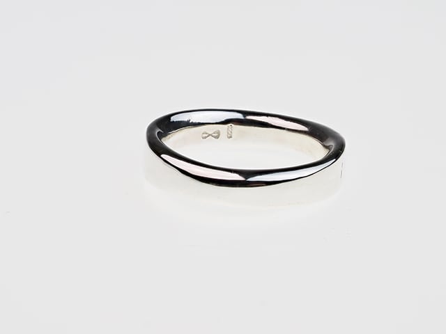 R-025 Round KnockリングL | WAKAN SILVER SMITH online store