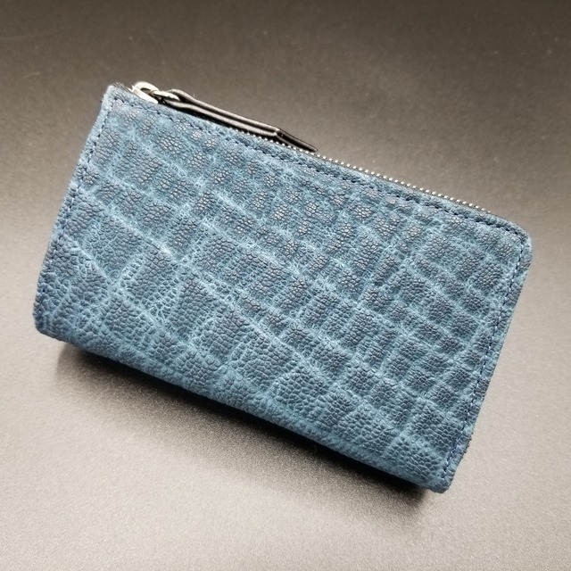 L Type Zip Wallet/Elephant