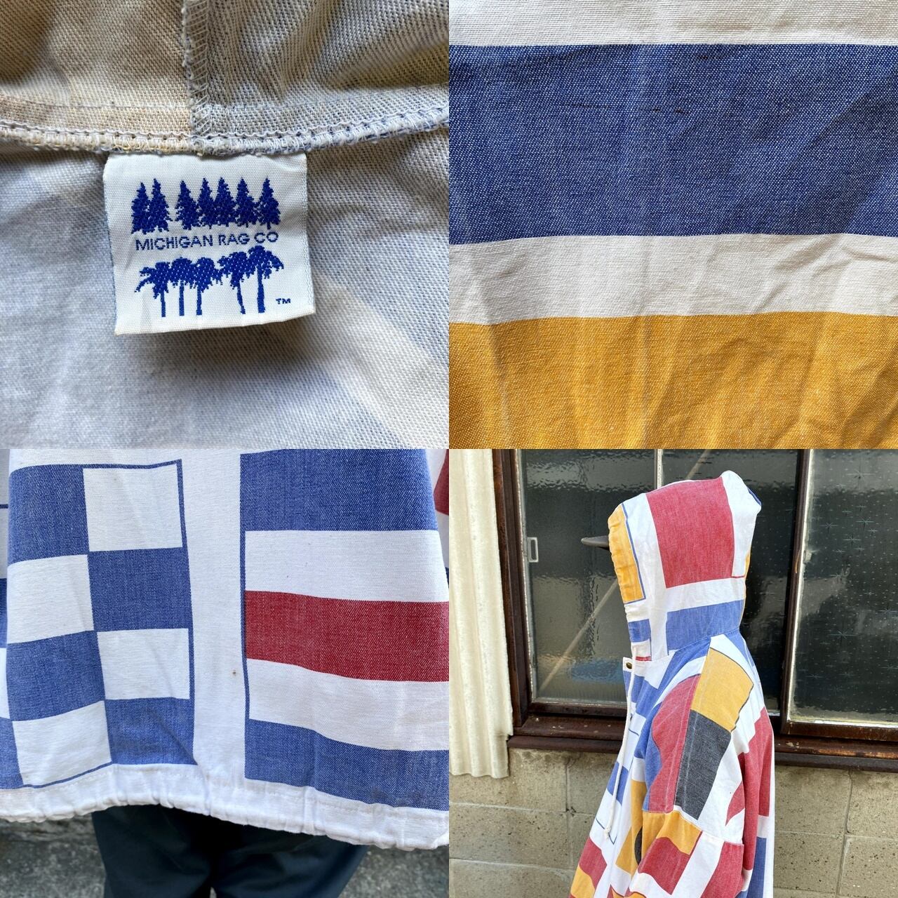 ビッグサイズ 80〜90年代 MICHIGAN RAG CO ミシガンラグ シグナル