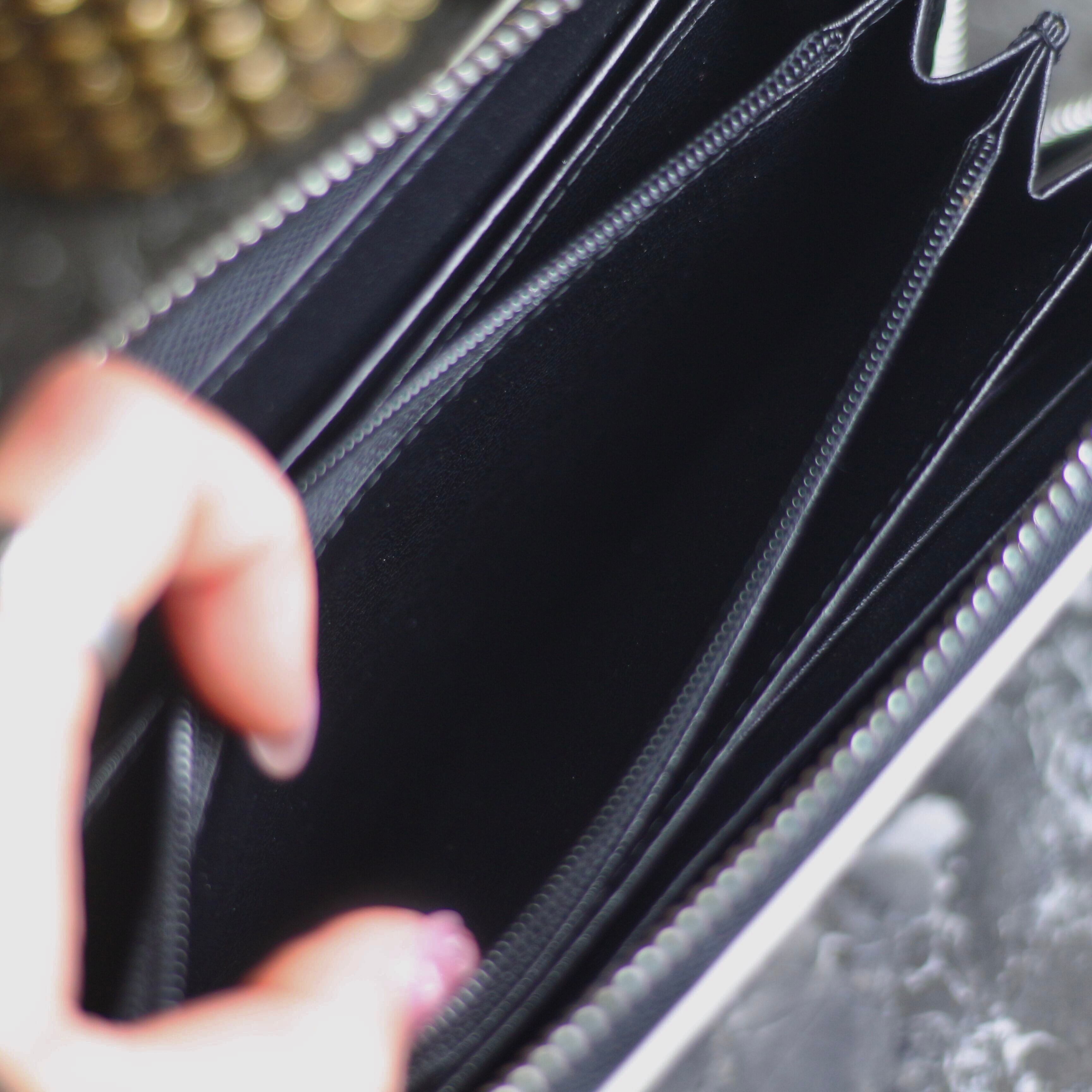 VANILLA DYE CROCODILE LEATHER WALLET/バニラ染めクロコダイルレザー