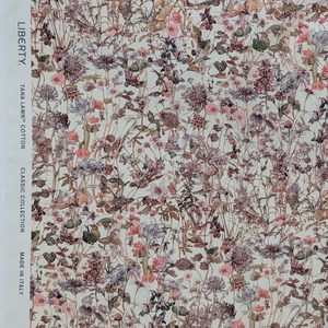 ミミ文字あり◆輸入 リバティ LIBERTY タナローン Wild Flowers F ワイルドフラワーズ Fカラー 約130×50cm