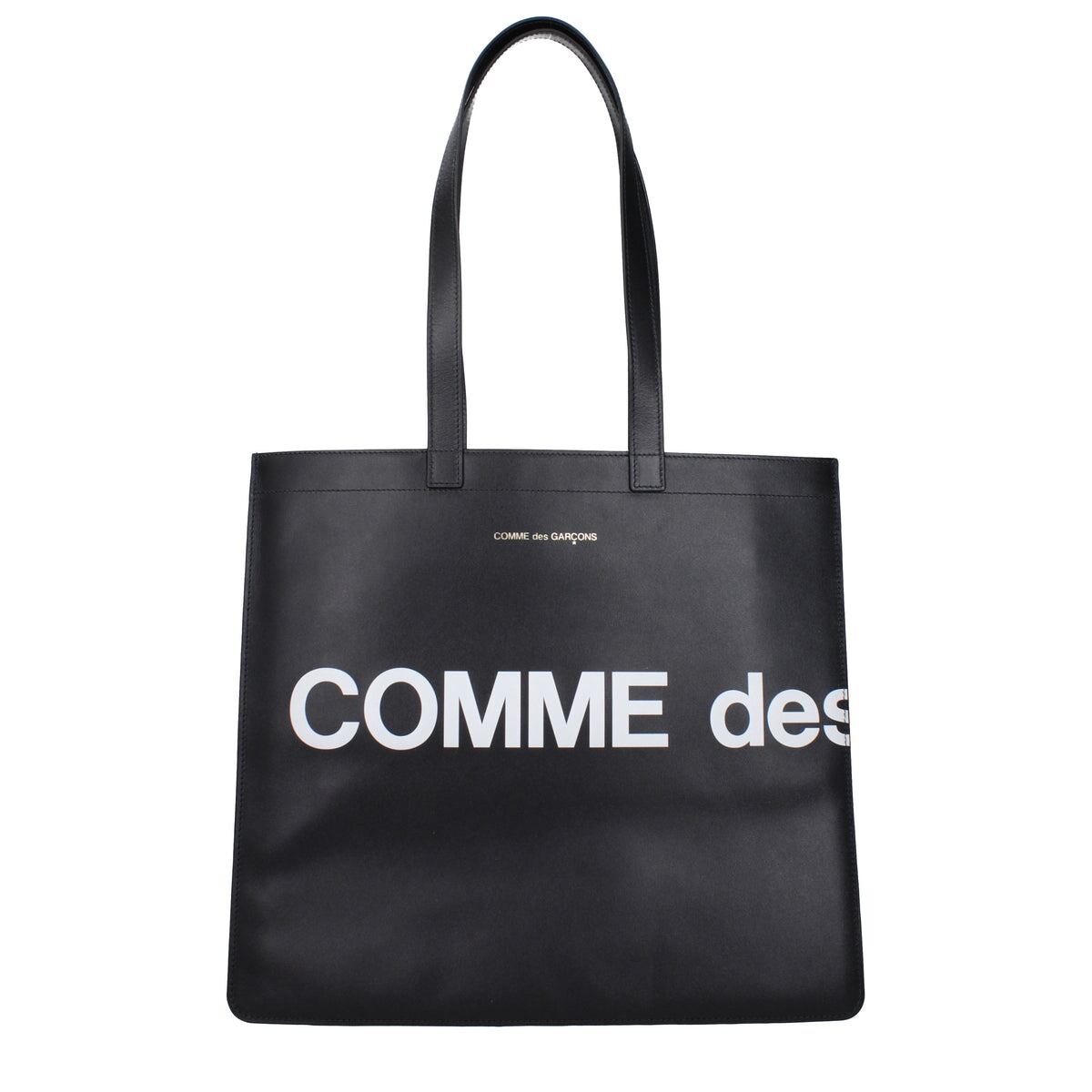 COMME DES GARÇON コムデギャルソン メンズ ショルダーバッグ レザー ブラック