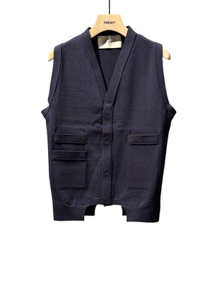 【25SS】JUN MIKAMI ジュン ミカミ / VEST / ハイツイストヤーンベスト
