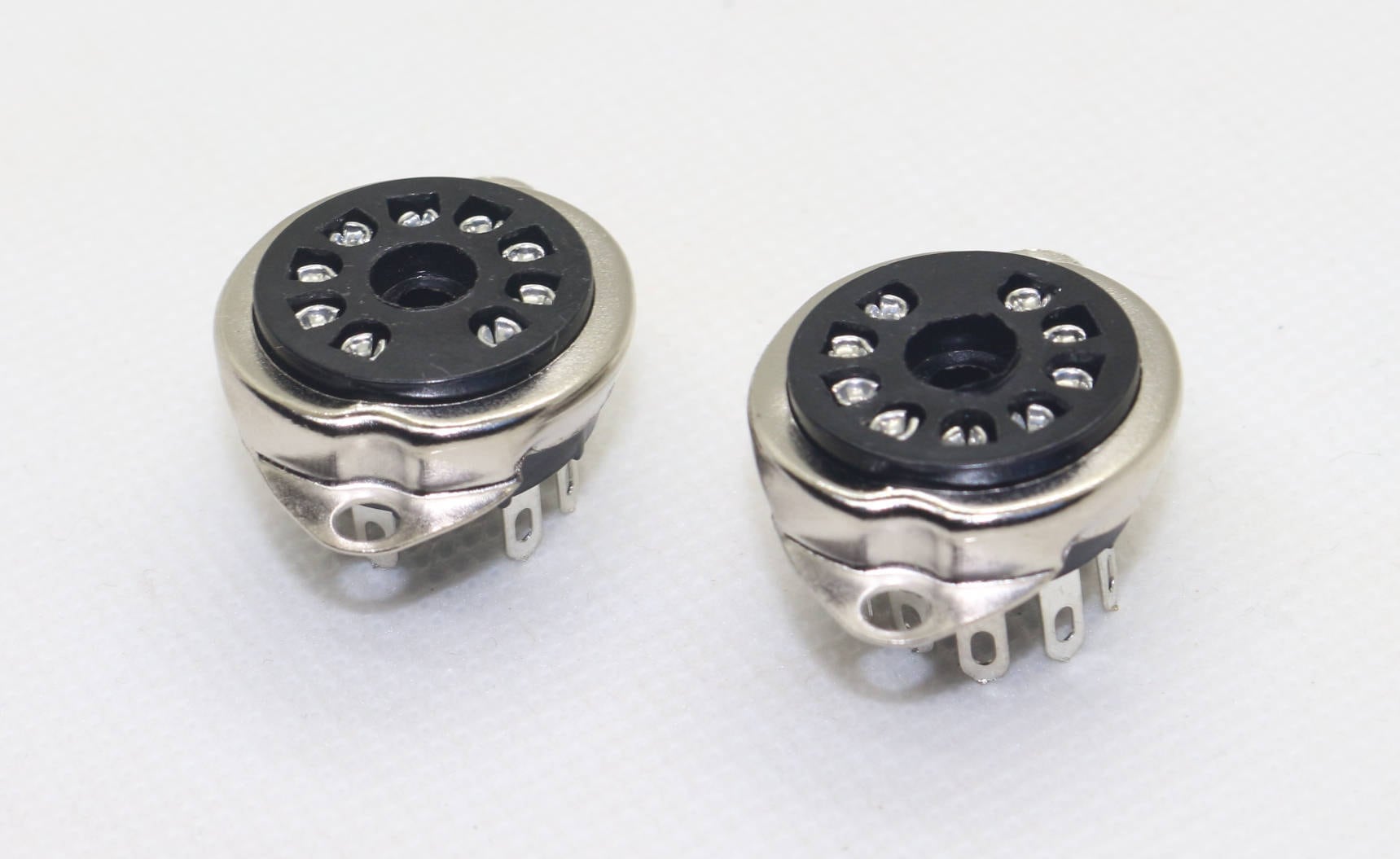 特価 2個セット MT9 9ピン 黒 樹脂系 真空管ソケット | TAMAROYA 球露屋