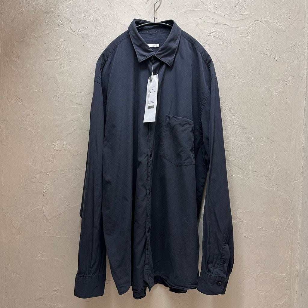 COMOLI コモリ 20AW ウールチェックオープンカラーシャツ 2 【代官山