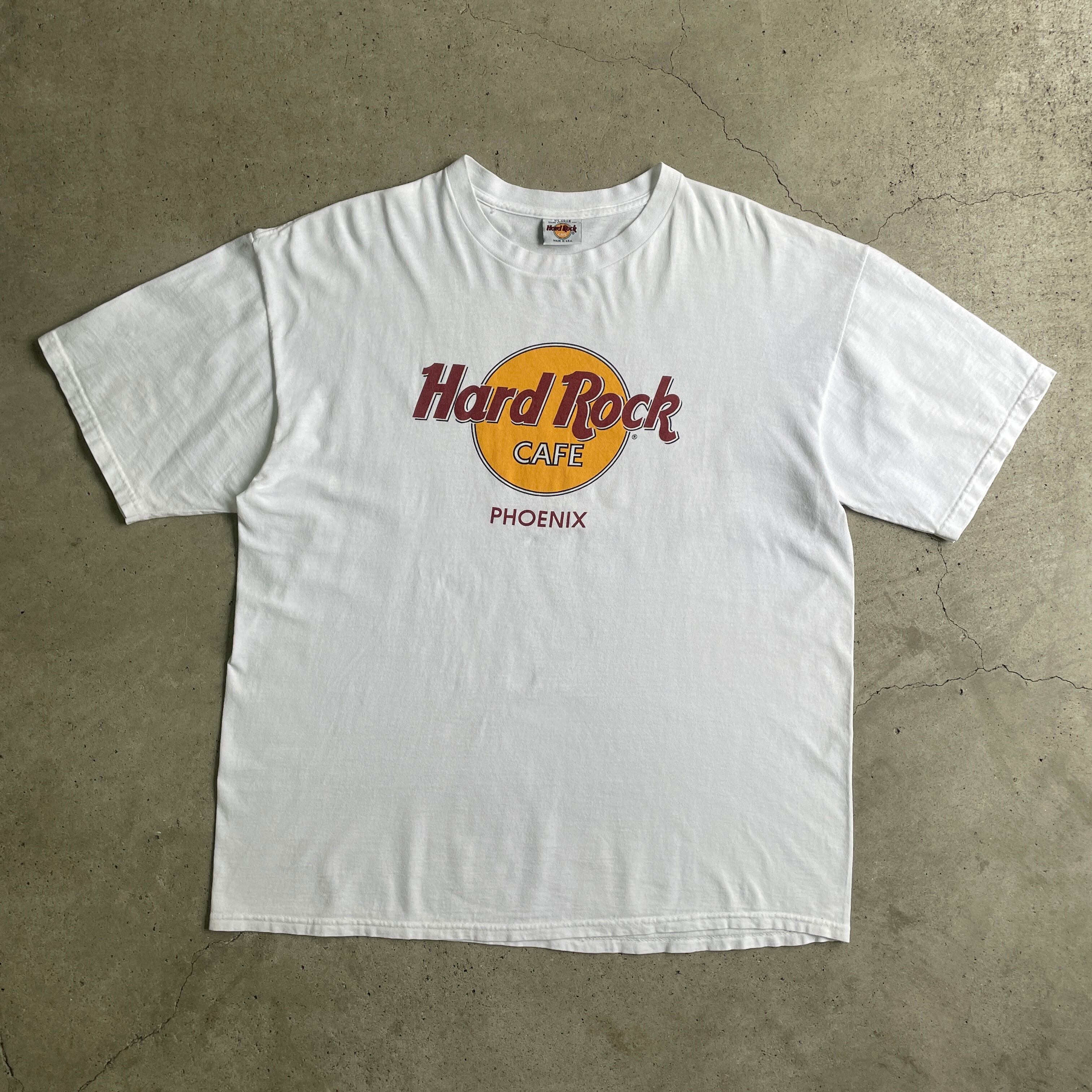 90s USA製《US》ハードロックカフェ ロゴ Tシャツ メンズXL
