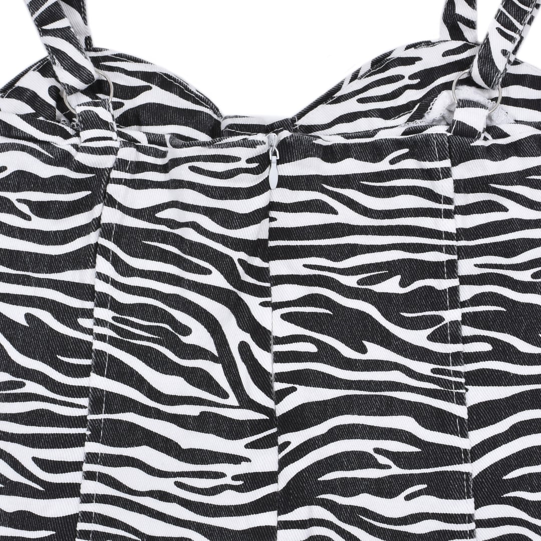 70%OFF】ゼブラキャミワンピ | VOLCAN&APHRODITE