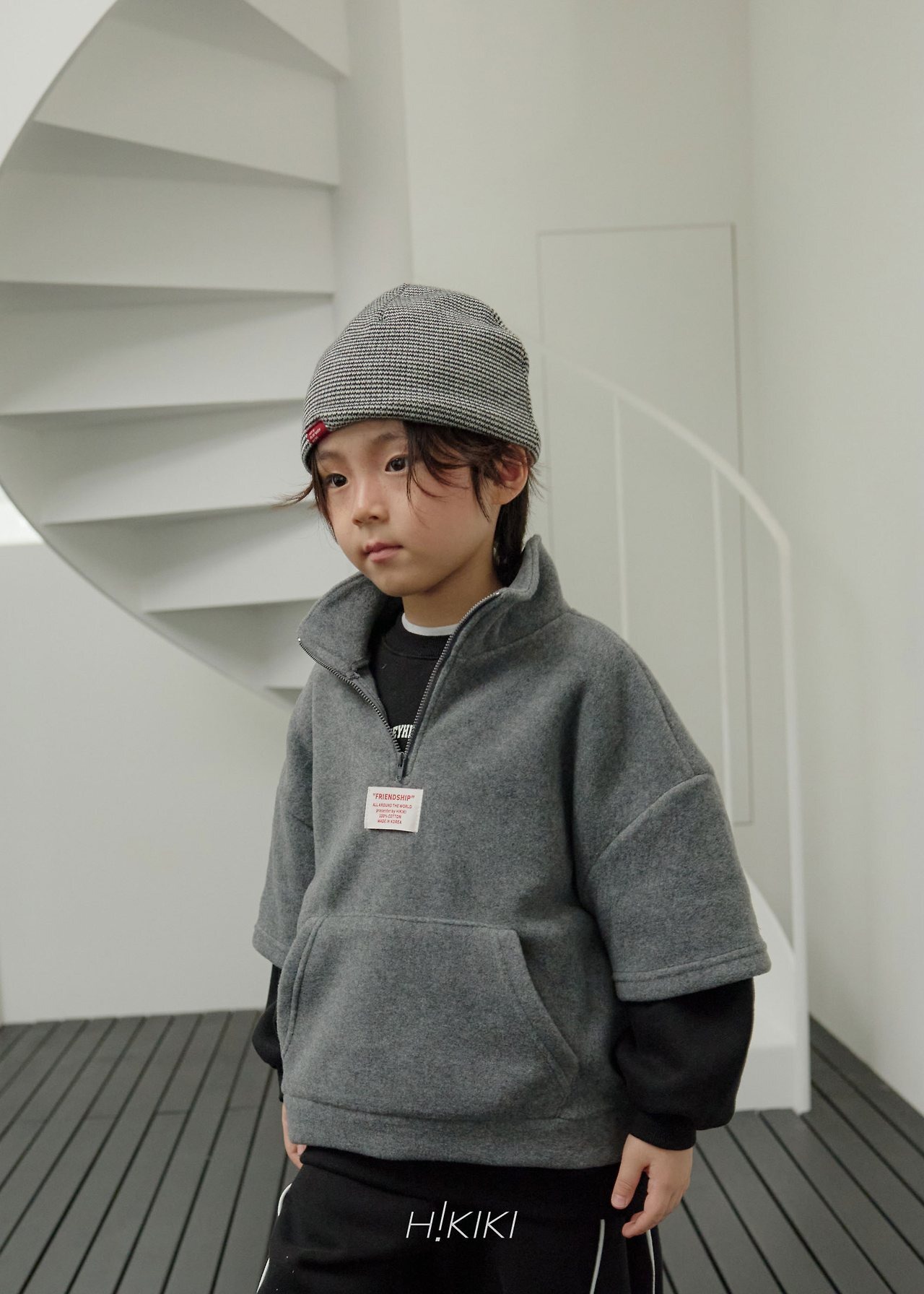 HIKIKI［取寄］winter reversible beanie 26winter