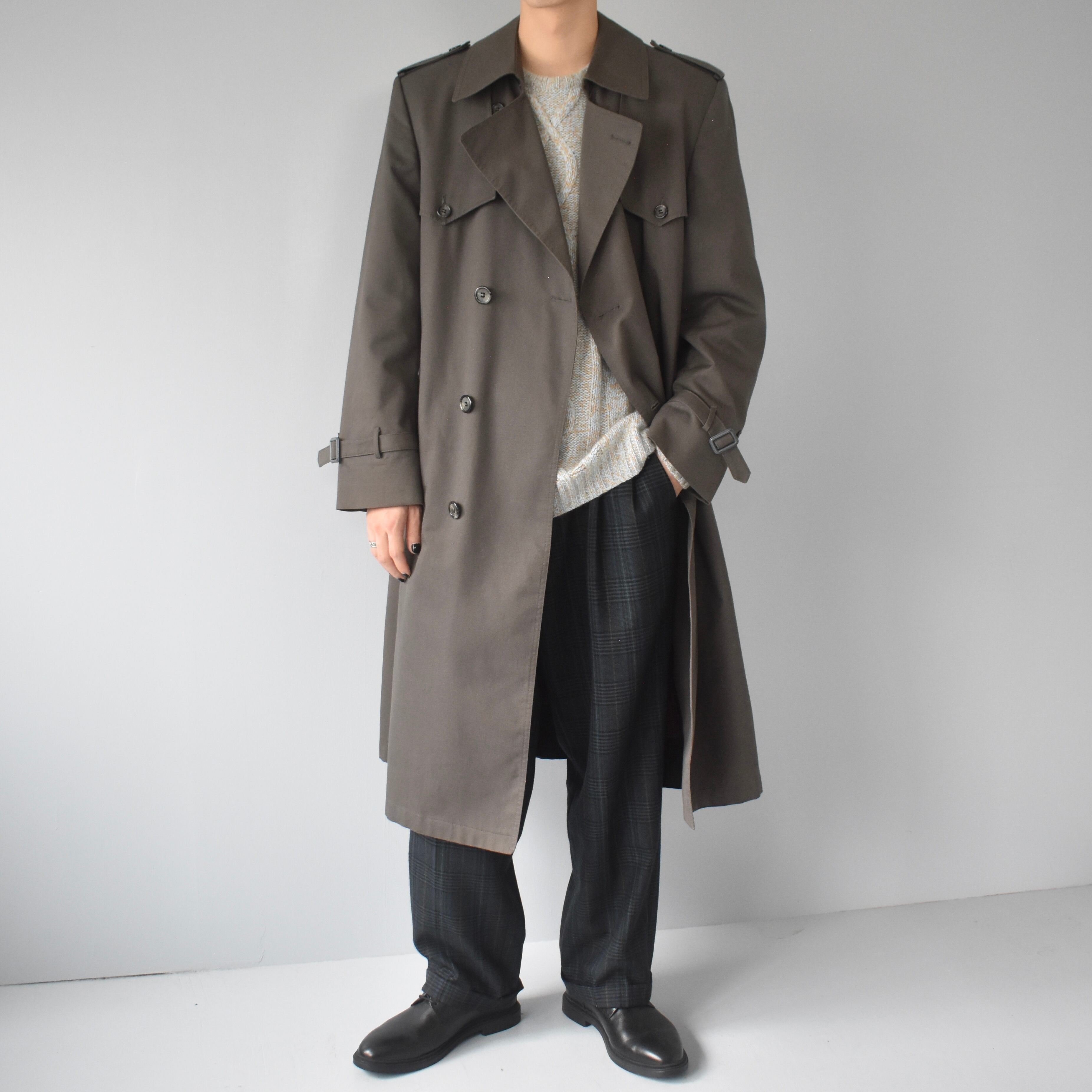 [美品] 80s Christian Dior trench coat Christian Dior Trench Coat - Desert Vintage