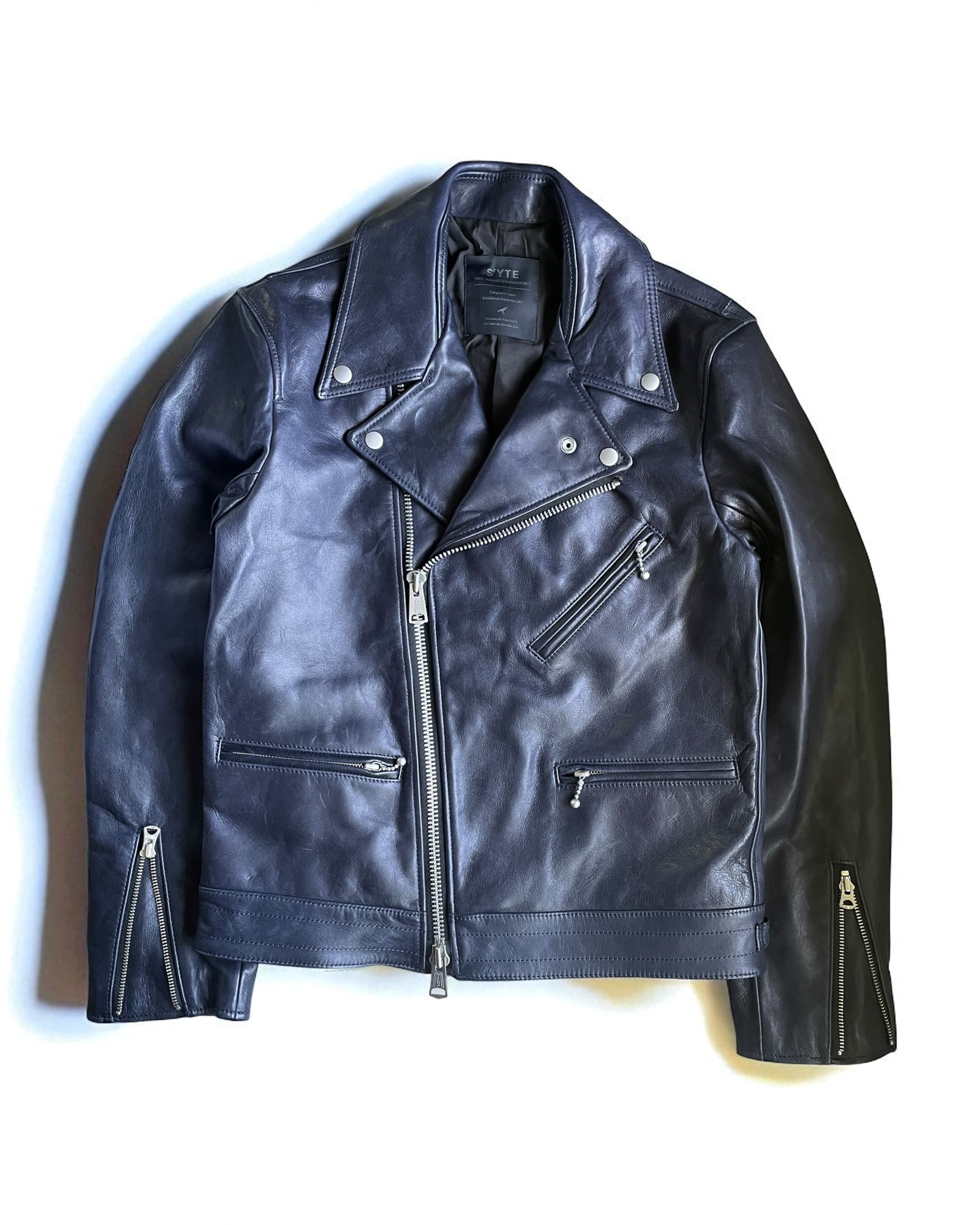 ジャケット・アウター S'YTE Sheep Skin Double Riders Jacket 2 S'YTE - Sheep Skin Double Riders Jacket | Atelier Accord