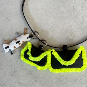 AMEERIEGA TORIBITATTA — "FRILL" Collection —Neon Yellow