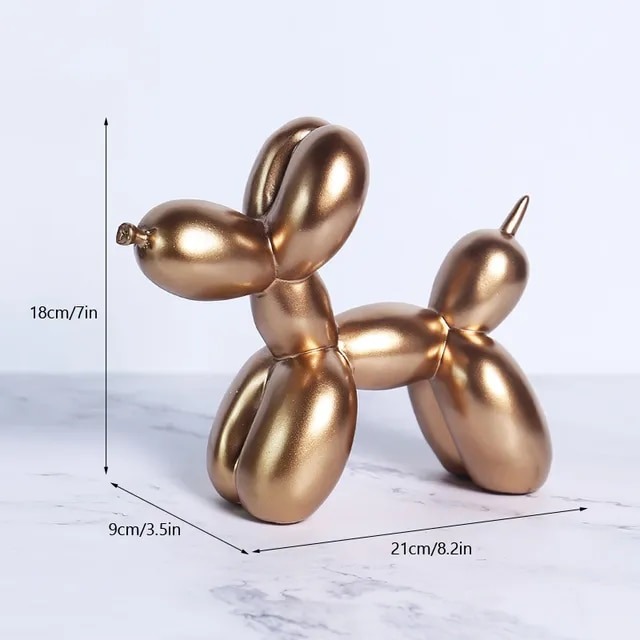 バルーンドッグ 犬 Balloon Dog バルーンアート ペット 家族 愛犬 小型