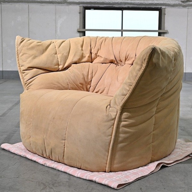 ligne roset 35万「ロゼブリガンタン/ROSETBRIGANTIN」シングルソファ A ミッシェル デュカロワ 1人掛け リビング ダイニング リーン・ロゼ【中古家具/中古インテリア/USED家具ユーズド家具/リサイクル】