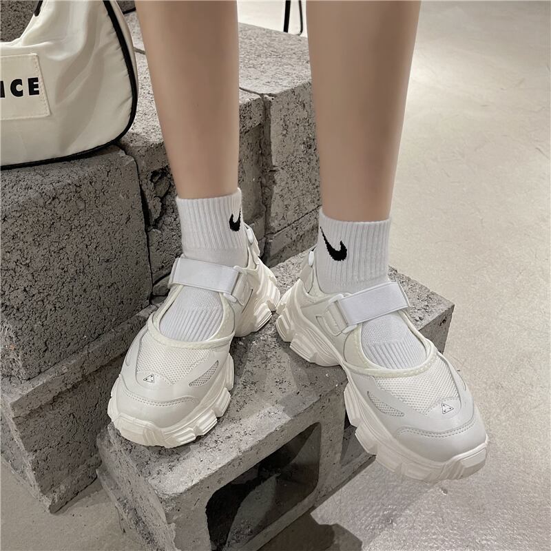 307 韓国 人気 靴 可愛い ダッドスニーカー シューズ F0e6a2 Lachouette