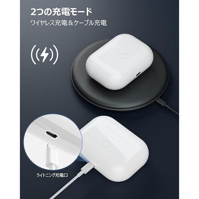Podick 充電ケース、Airpods Pro第1世代&第2世代との互換性あり
