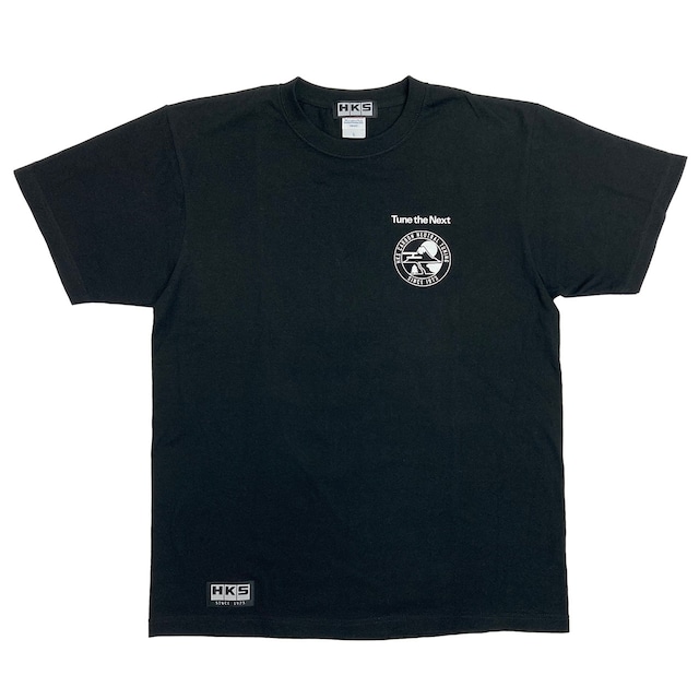 HKS T-SHIRT CNT BLACK M-XXL No.583-586