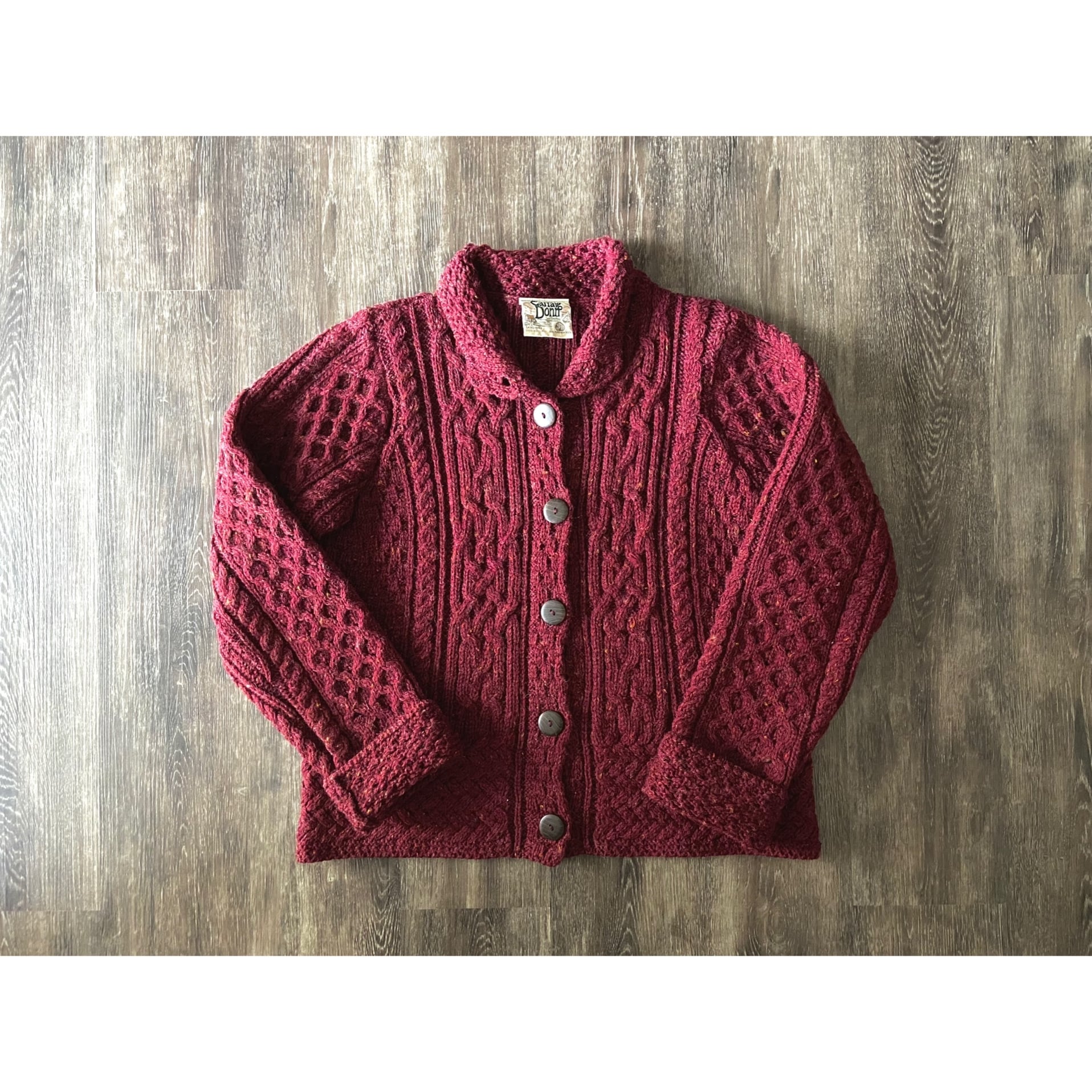 90s carraig donn alan knit cardigan “Made in IRELAND ...