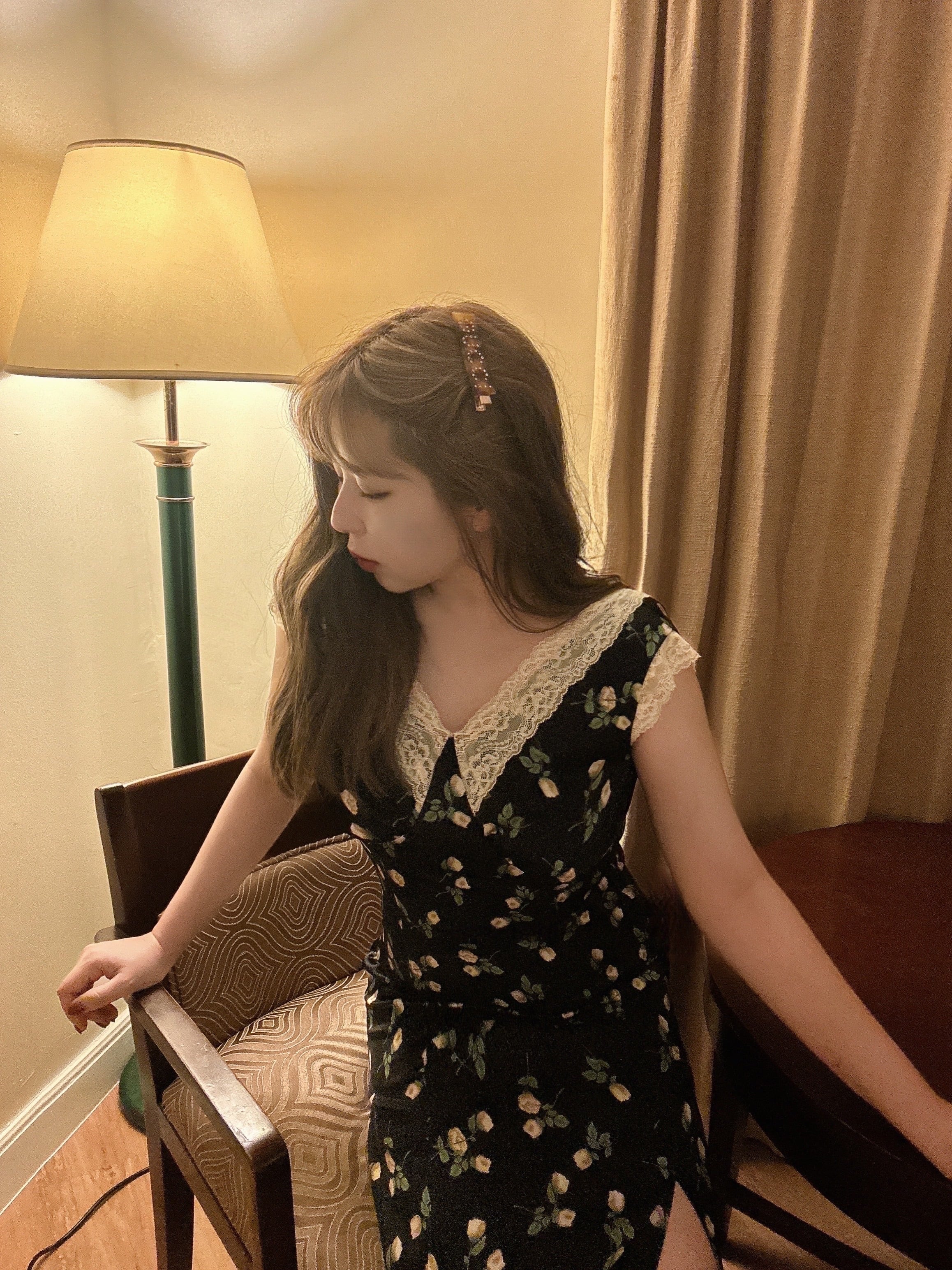 専用　pui THE ROMANTIC DRESS BLACK THE ROMANTIC DRESS BLACK | PUI